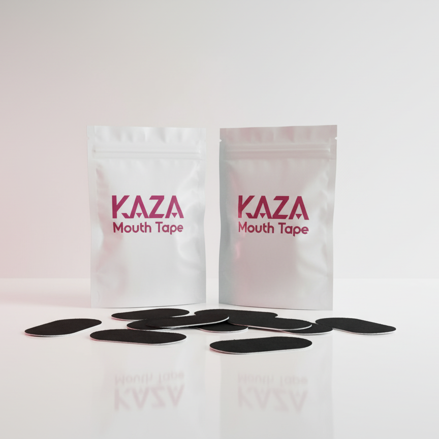 Kaza Mouth Tape – 30 Strips per pack for Quiet Nights